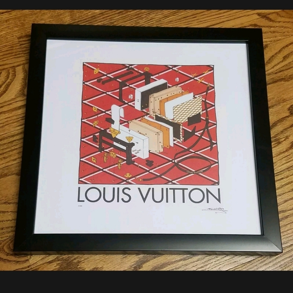 Louis VUITTON Framed Wall Art By Fairchild Paris